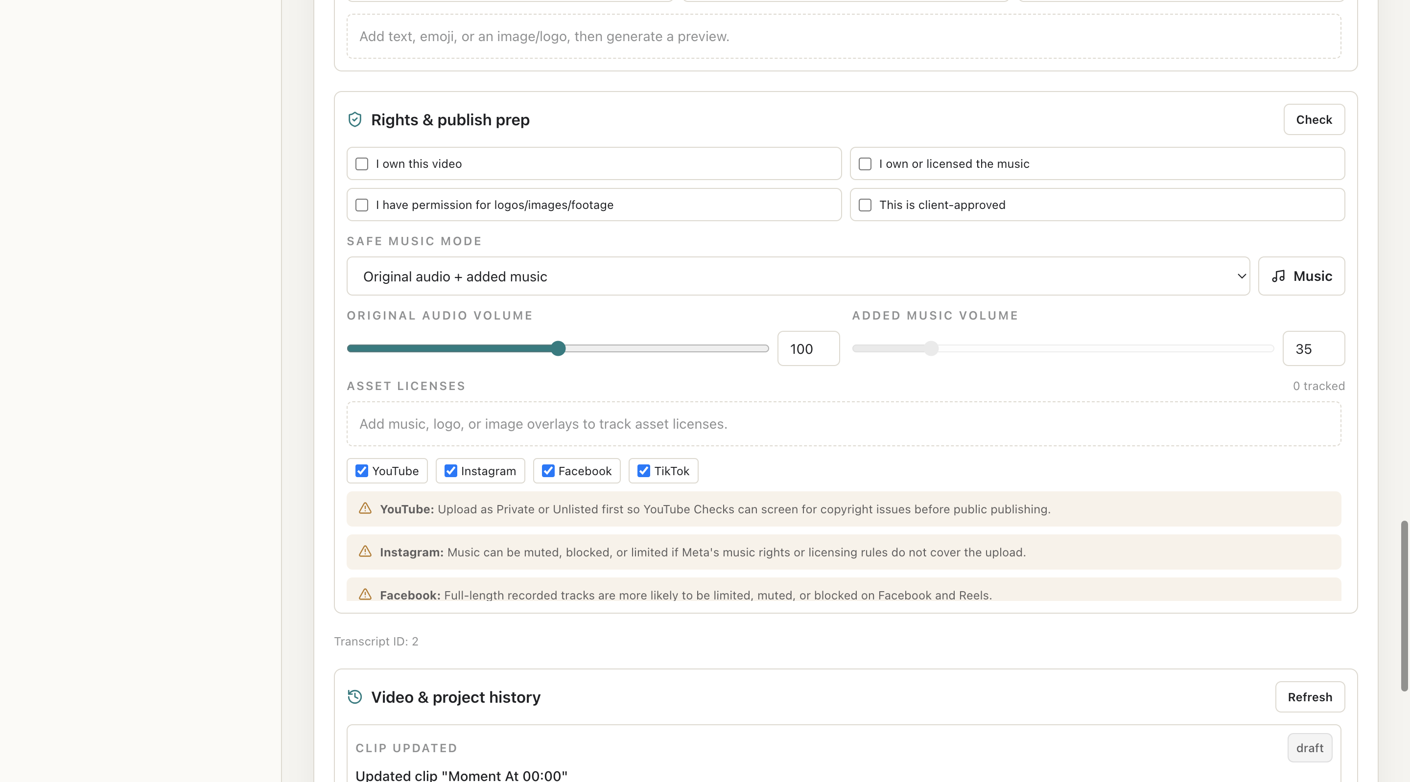 Asset license tracker